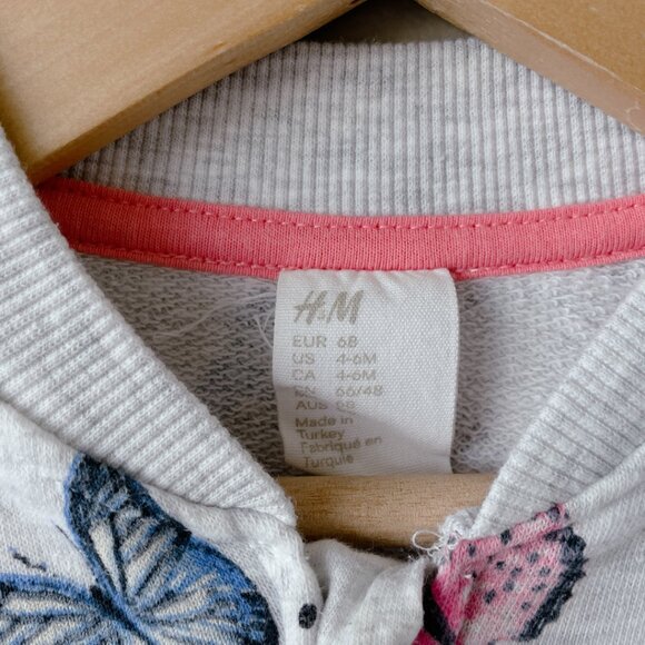 3/$15 H&M pyjama 4-6m one piece - Picture 8 of 8